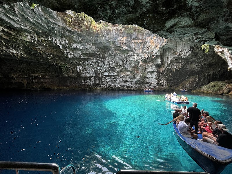Melissani Cave (Sami Beach)