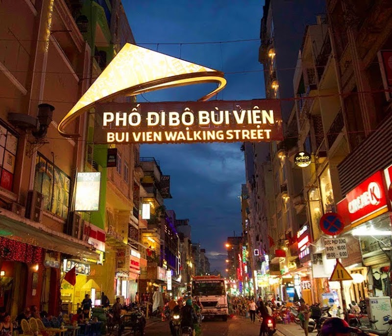 Pham Ngu Lao Walking Street (Bui Vien)
