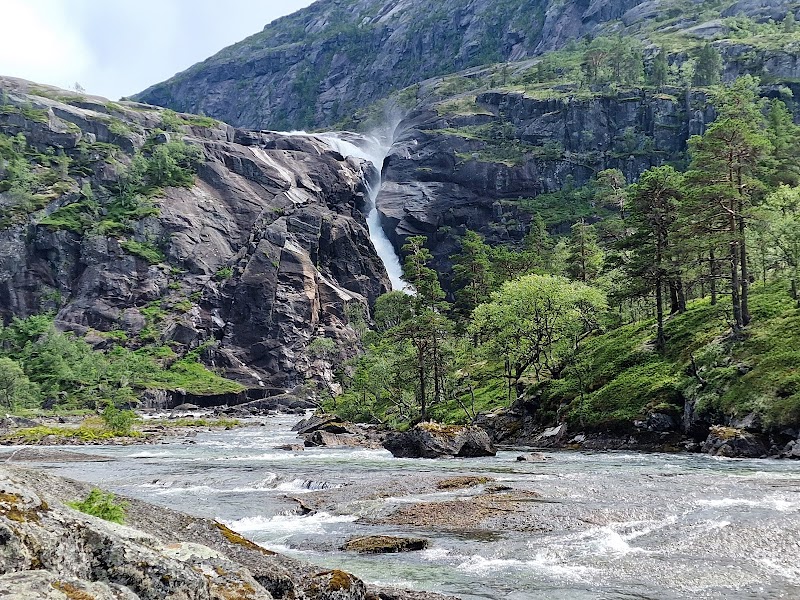 Husedalen Valley Waterfalls