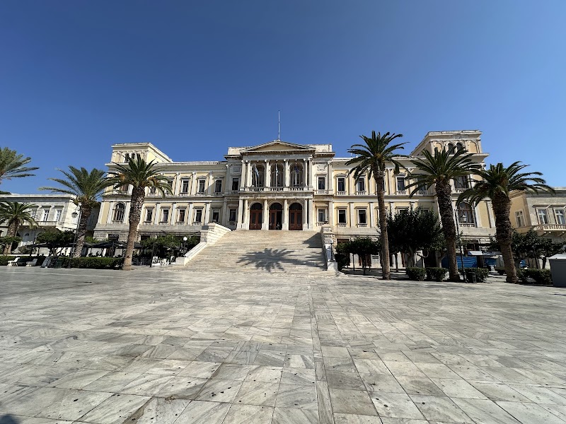 Ermoupoli Town Hall & Miaouli Square